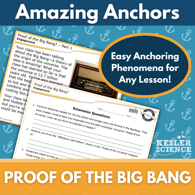 Amazing Anchors Big Bang Theory (Proof of the Big Bang?) - MS 6-8