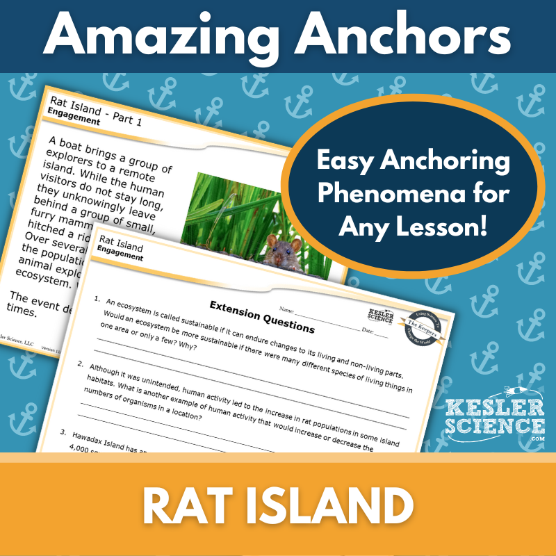 Amazing Anchors Invasive Species (Rat Island) - MS 6-8