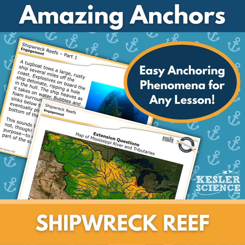 Amazing Anchors Ocean Ecosystems (Shipwreck Reefs) - MS 6-8