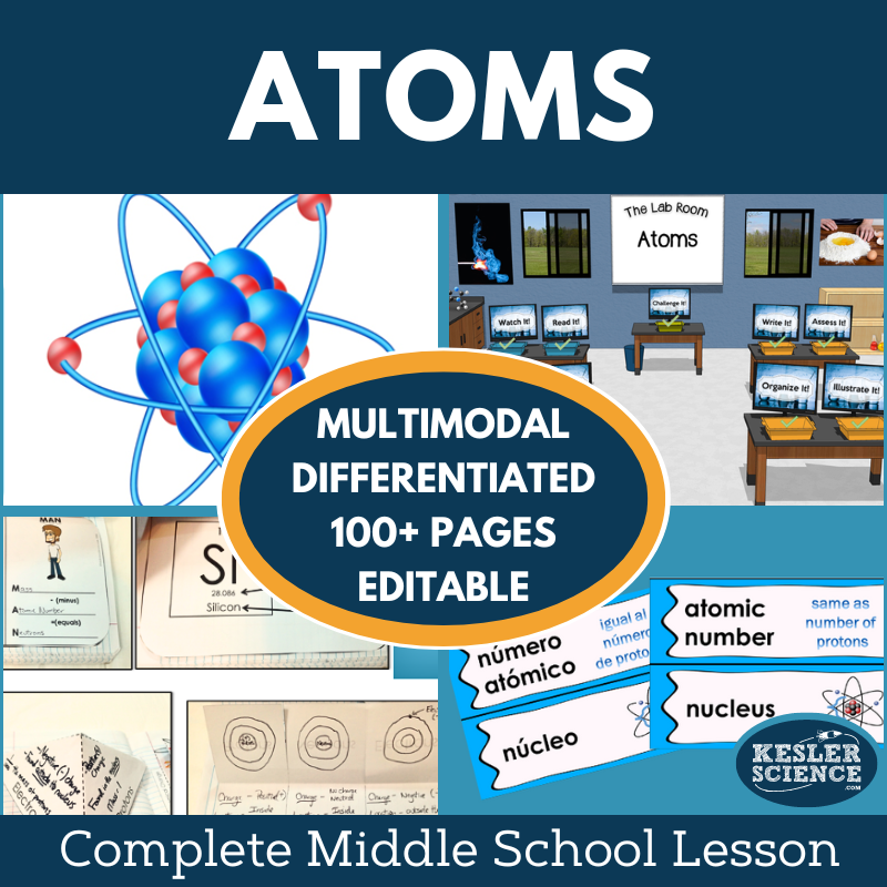 Atoms Complete Lesson Plan - MS