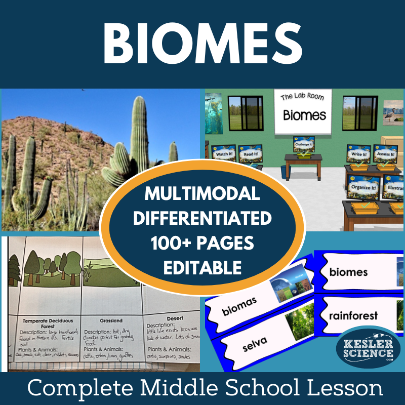 Biomes Complete Lesson Plan - MS