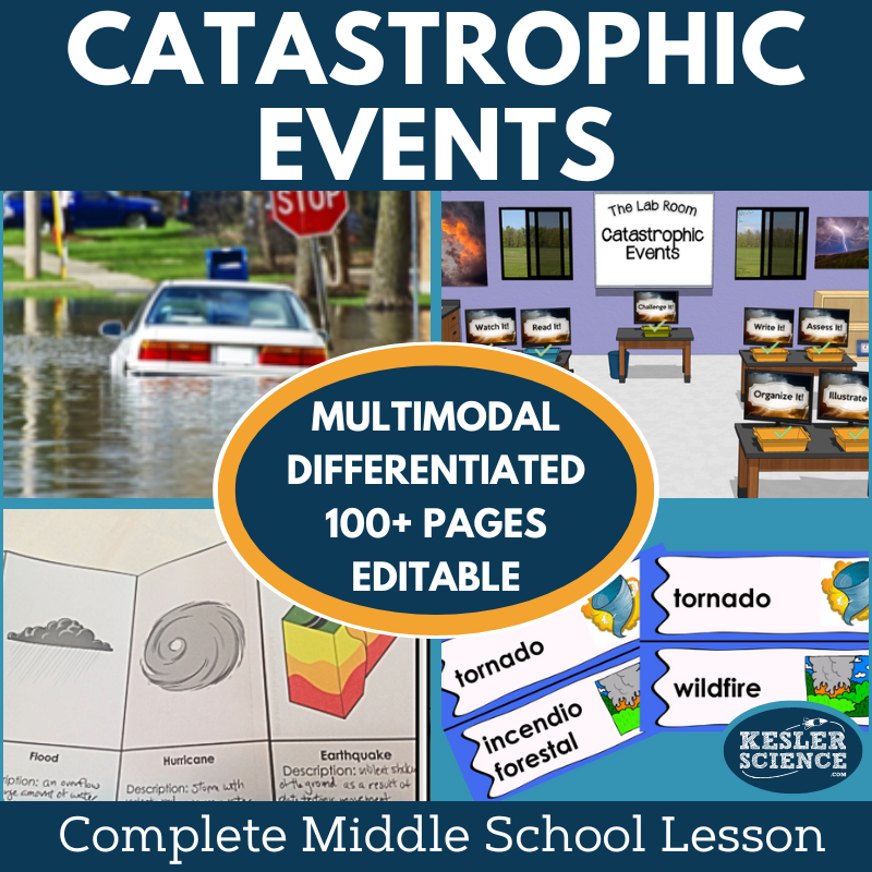 Catastrophic Events Complete Lesson Plan - MS
