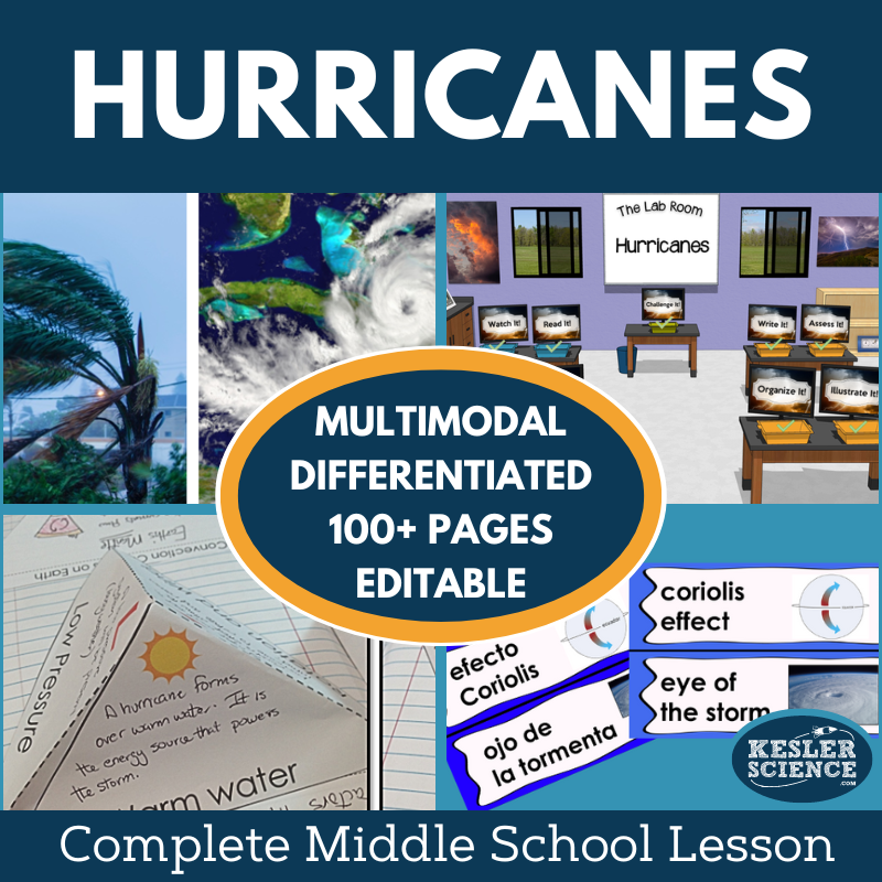 Hurricanes Complete Lesson Plan - MS