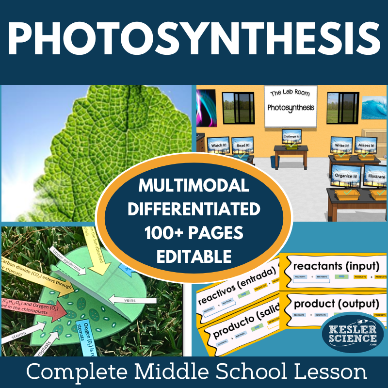 Photosynthesis Complete Lesson Plan - MS