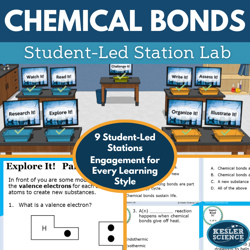 Chemical Bonds Station Lab - MS