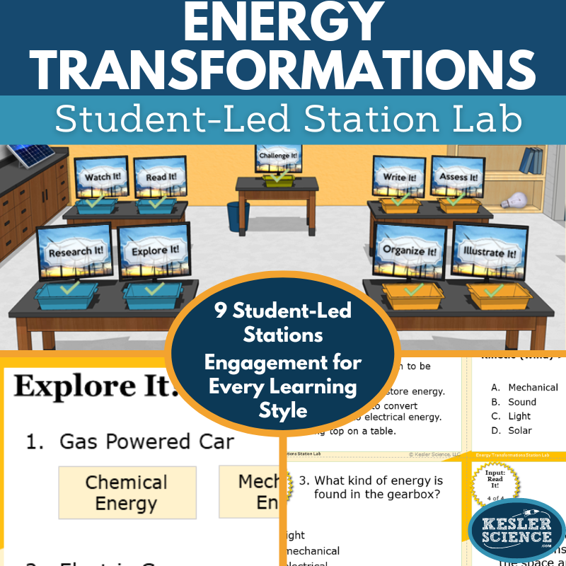 Energy Transformations Station Lab - MS