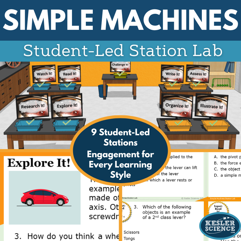 Simple Machines Station Lab - MS