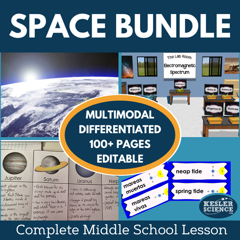 MS 6-8 Space 5E Lessons Bundle