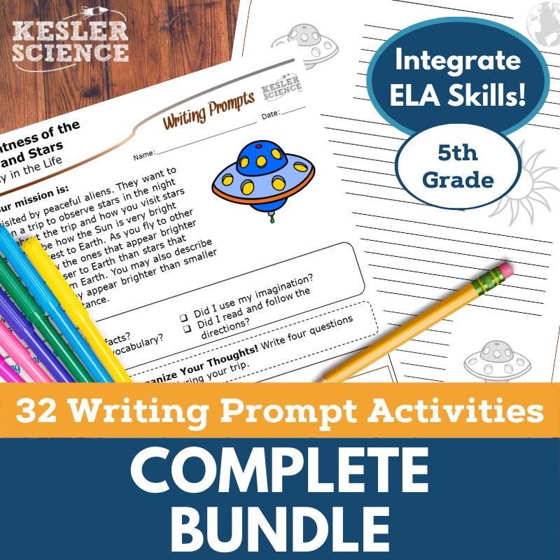 Writing Prompts - 5th Grade Bundle
