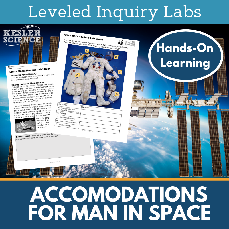 Manned Space Flight Inquiry Lab - MS 6-8 Science TEKS