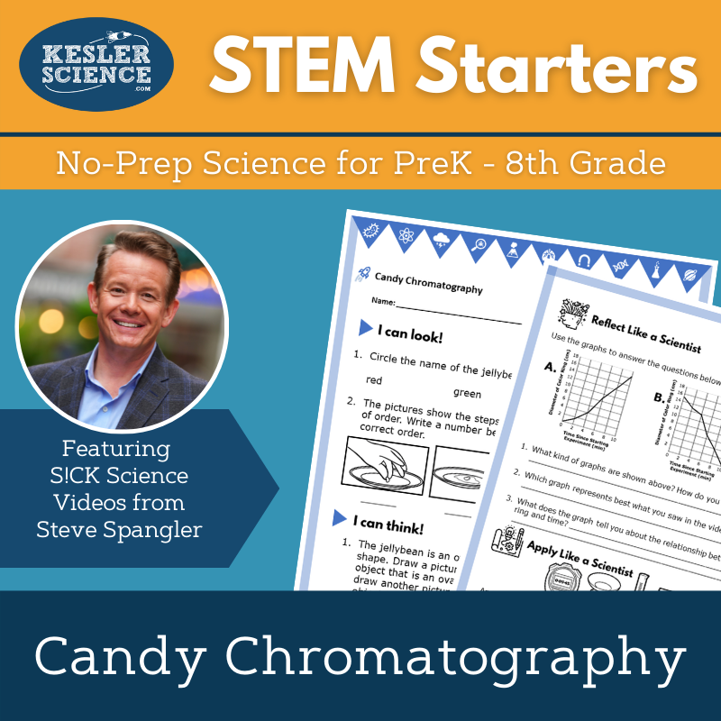 STEM Starters - Candy Chromatography - No-Prep PreK-8