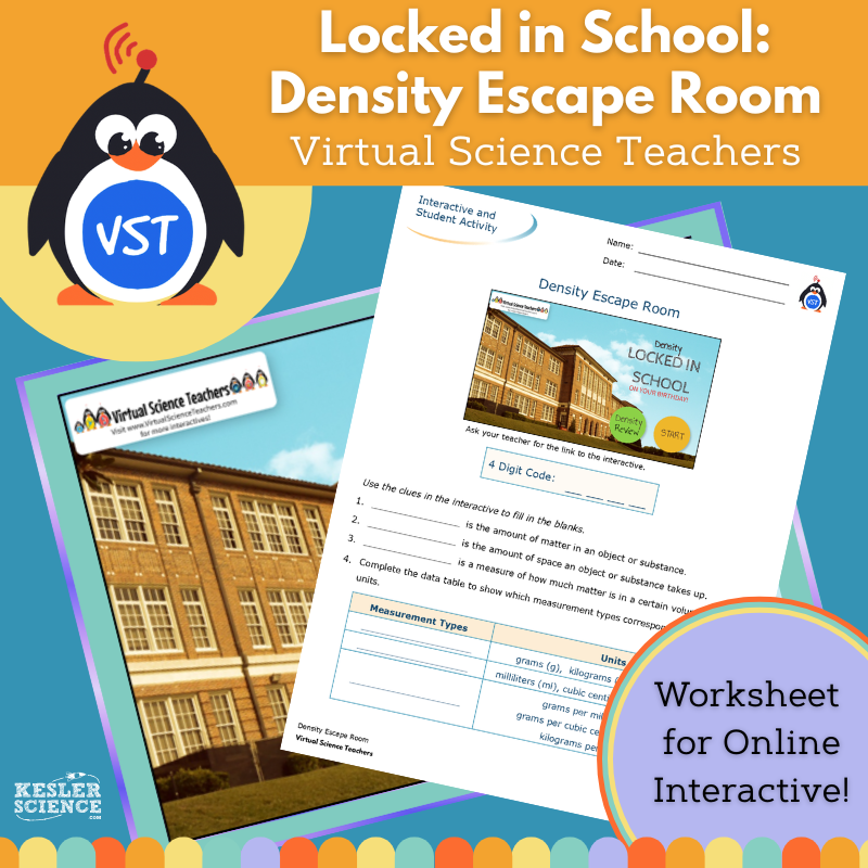 Density Escape Room: Locked in School - VST