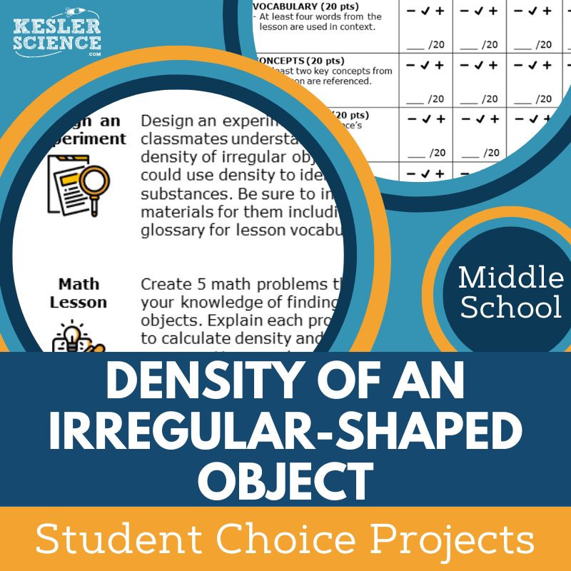 Density of an Irregular-Shaped Object - Student Choice Projects - MS