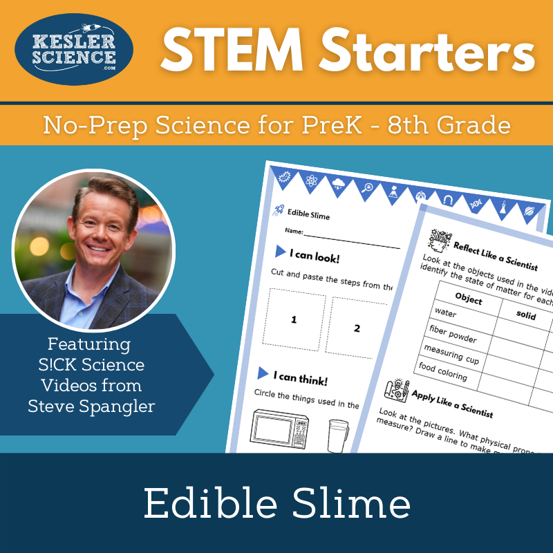 STEM Starters - Edible Slime - No-Prep PreK-8
