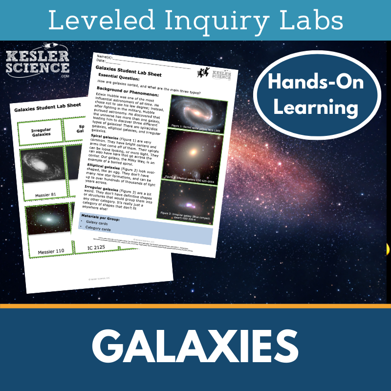 Galaxies Inquiry Lab - MS 6-8 Science