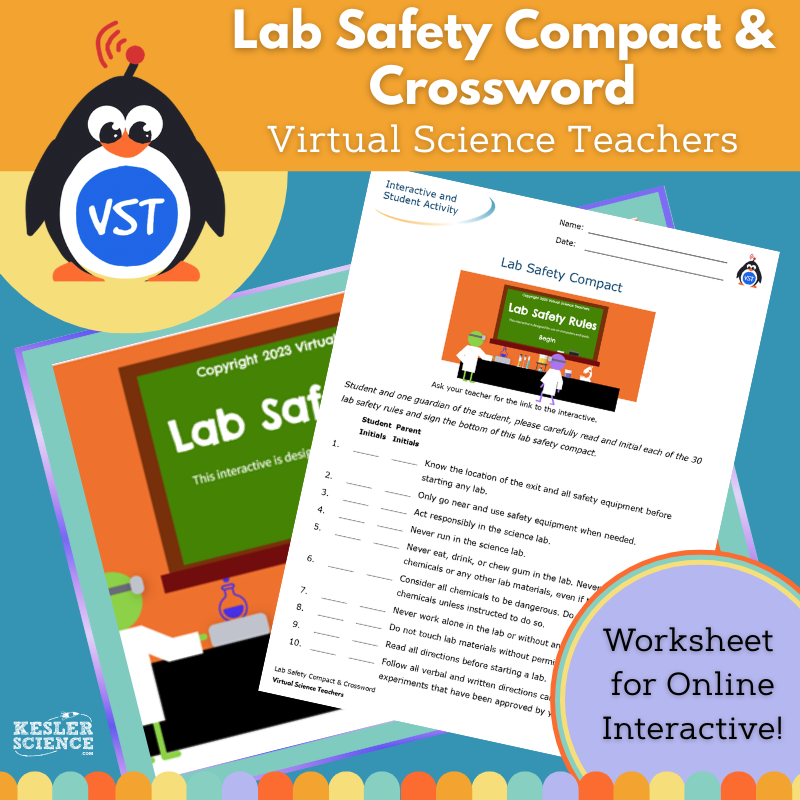 Lab Safety Compact & Crossword - VST