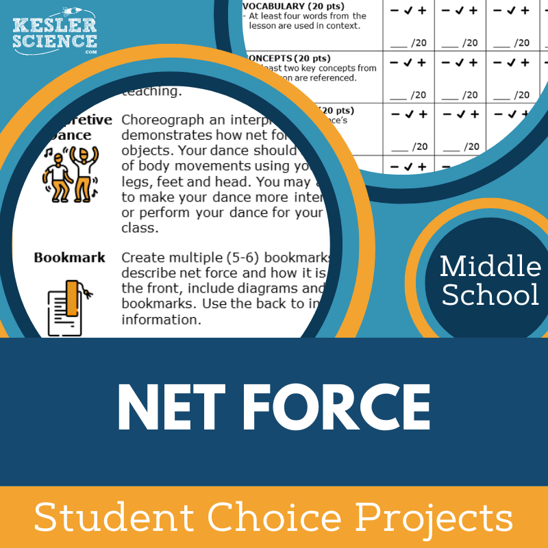 Net Force - Student Choice Projects - MS