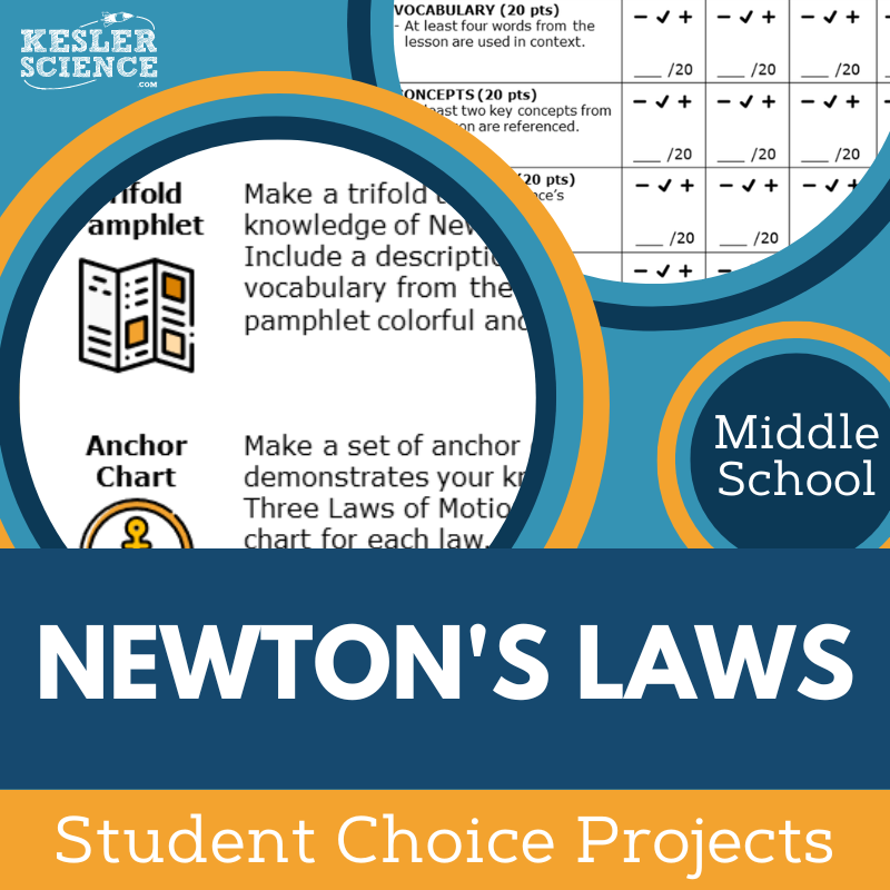 Newton's Laws - Student Choice Projects - MS