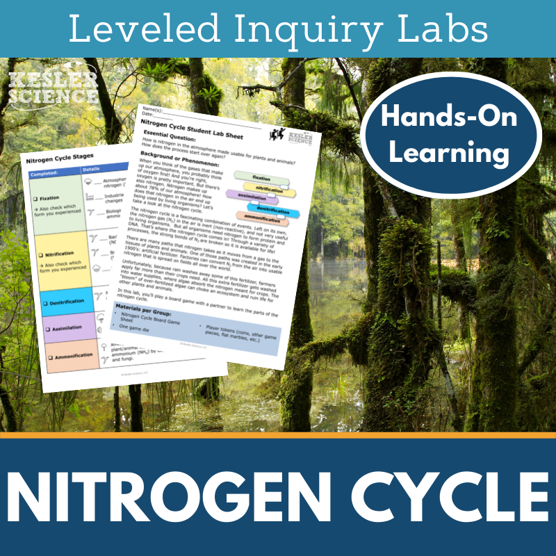 Nitrogen Cycle Inquiry Lab - MS 6-8 Science