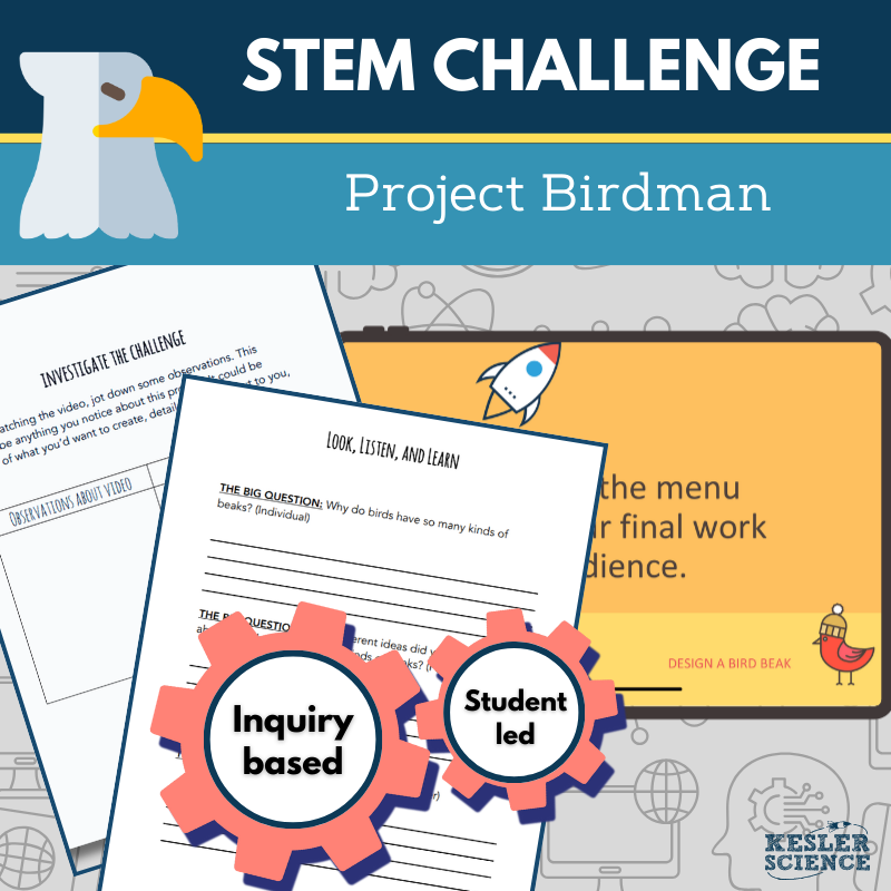 STEM Challenge - Project: Birdman - Design a Bird Beak for a Feeding Frenzy