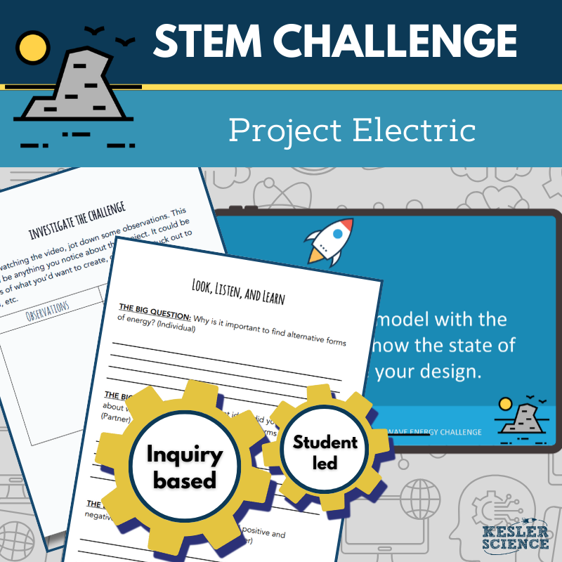 STEM Challenge - Project: Electric - Design a System to Harness Wave Energy