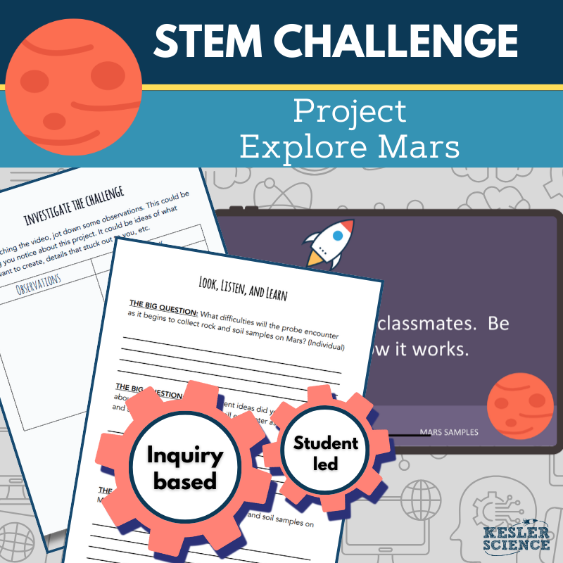 STEM Challenge - Project: Explore Mars - Create a Space Probe for a MARS Mission