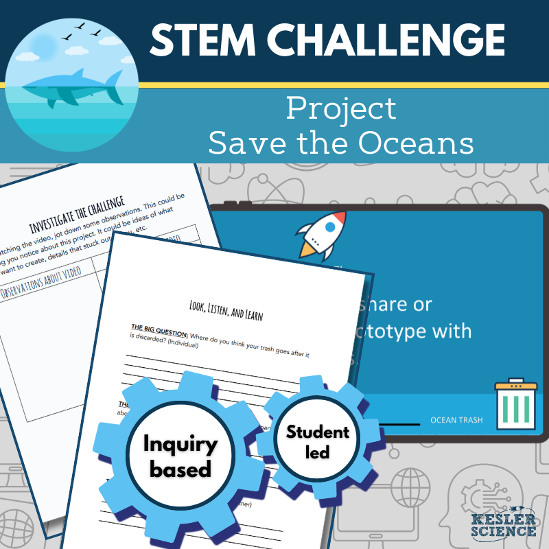 STEM Challenge - Project: Save the Oceans - Design a Device to Clean the Oceans