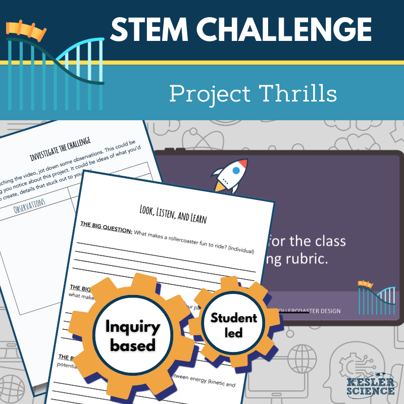 STEM Challenge - Project: Thrills - Design A Fast and Furious Roller Coaster