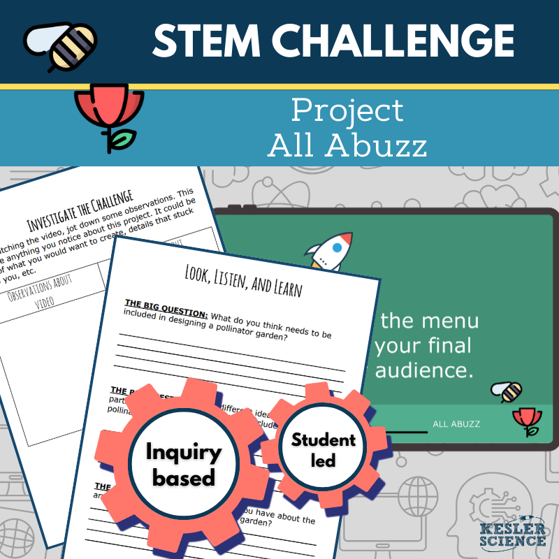 STEM Challenge - Project All Abuzz - Design a Pollinator Garden