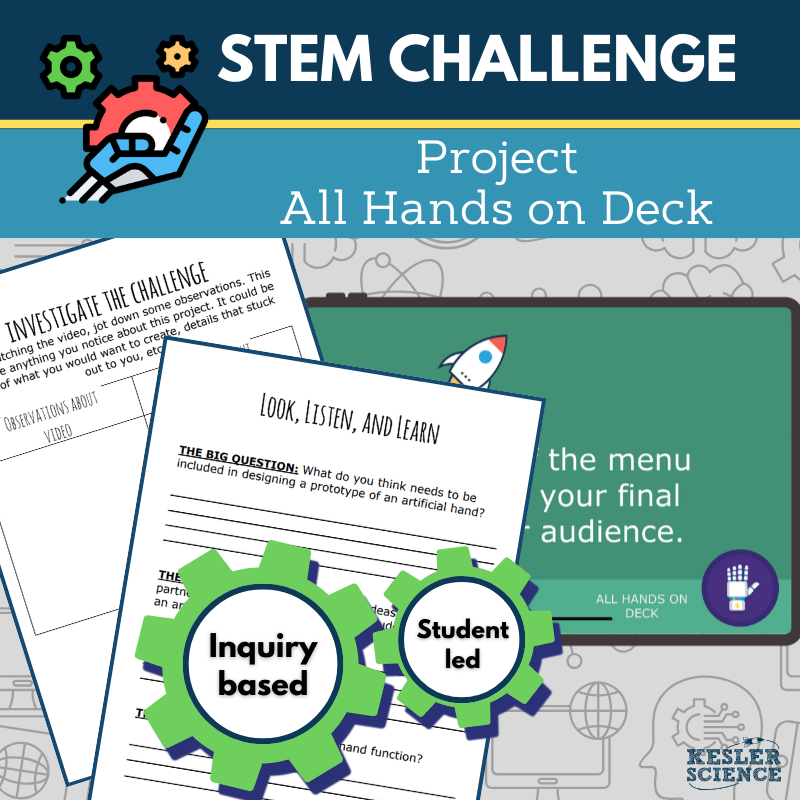 STEM Challenge - Project All Hands On Deck - Design an Artificial Hand