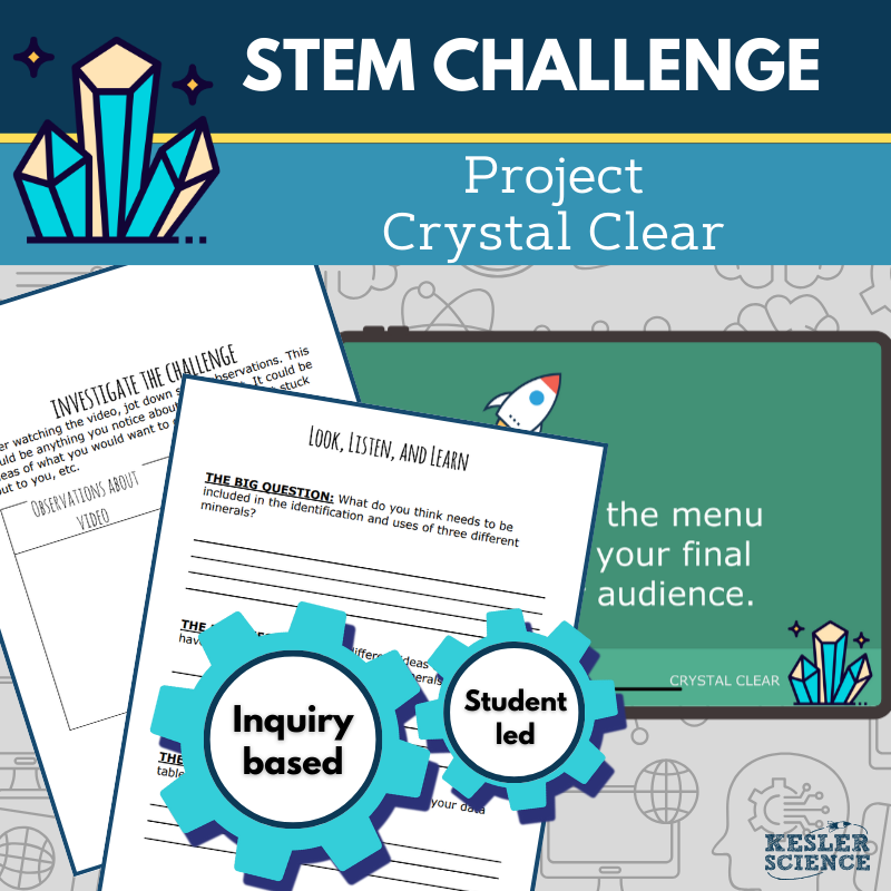 STEM Challenge - Project Crystal Clear - Identify a Mystery Mineral