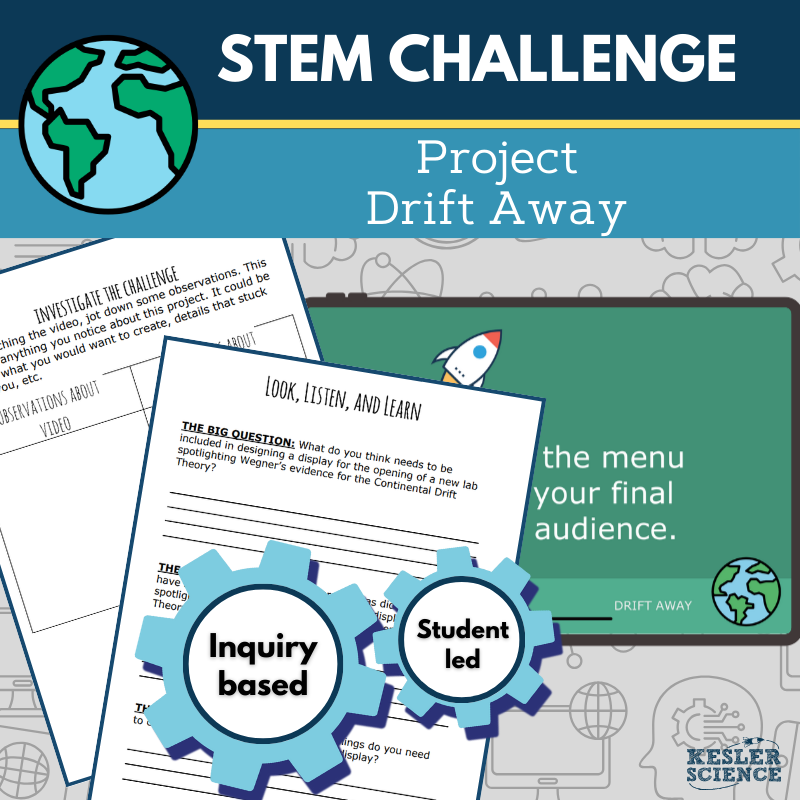 STEM Challenge - Project Drift Away - Create a Continental Drift Model