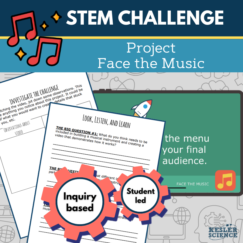 STEM Challenge - Project Face the Music - Build Musical Instruments