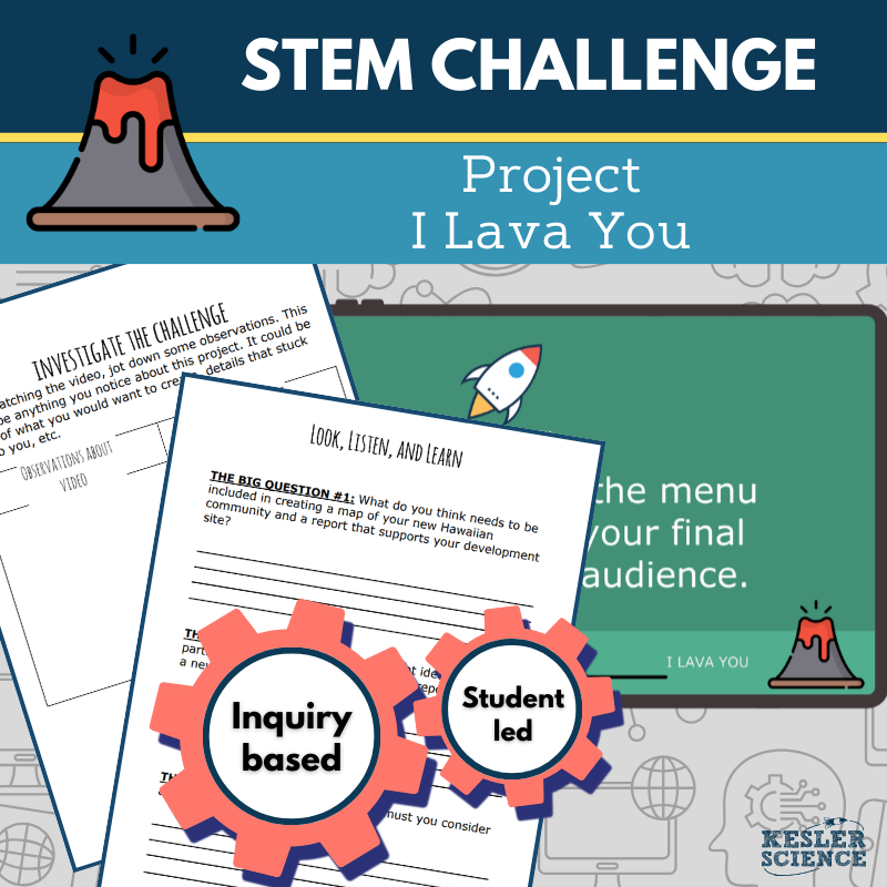 STEM Challenge - Project I Lava You - Rebuild After A Volcano