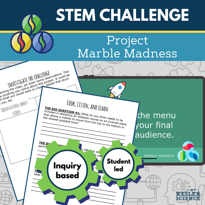STEM Challenge - Project Marble Madness - Build an Obstacle Course