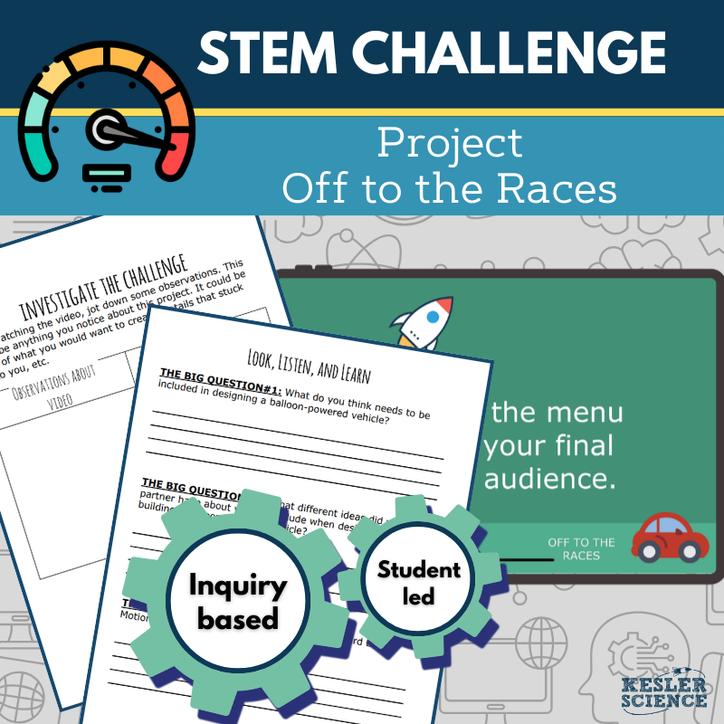 STEM Challenge - Project Off to the Races - Build a Balloon Car
