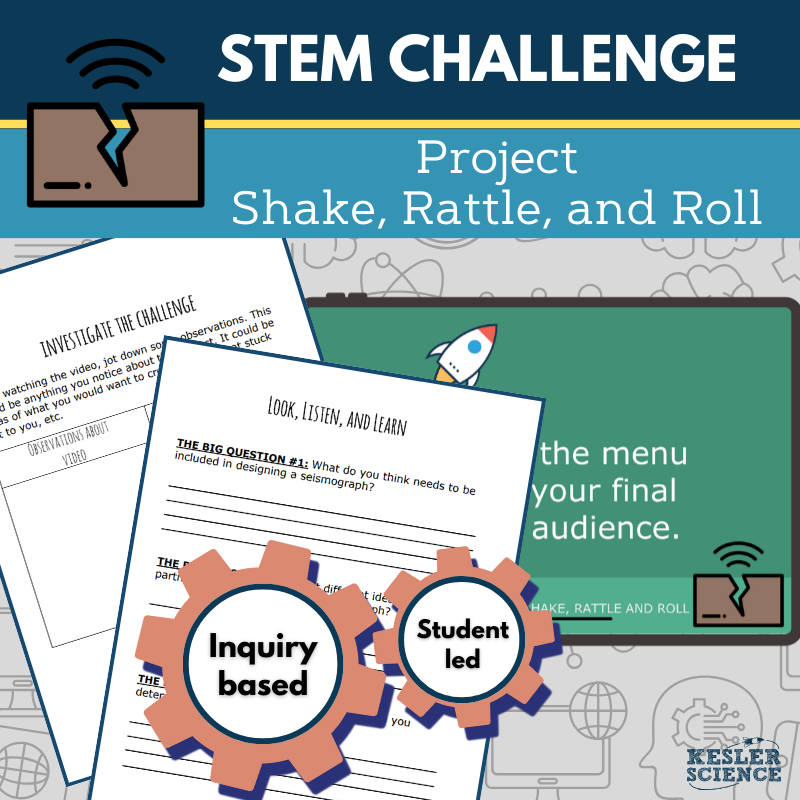 STEM Challenge - Project Shake, Rattle, and Roll - Make a Seismograph