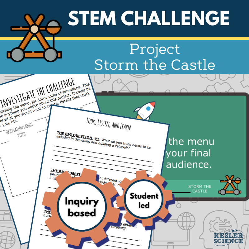 STEM Challenge - Project Storm the Castle - Build a Catapult
