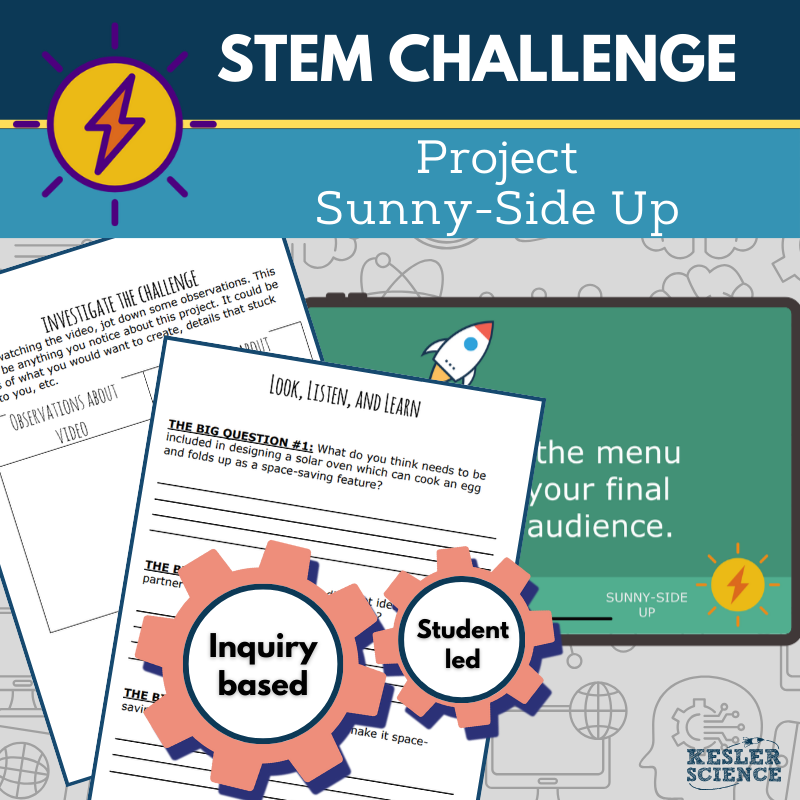 STEM Challenge - Project Sunnyside Up - Build a Solar Oven