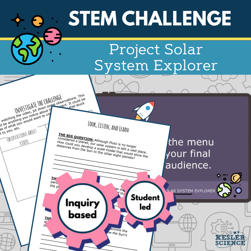 STEM Challenge - Project Solar System Explorer - Build a Scale Model of Planets