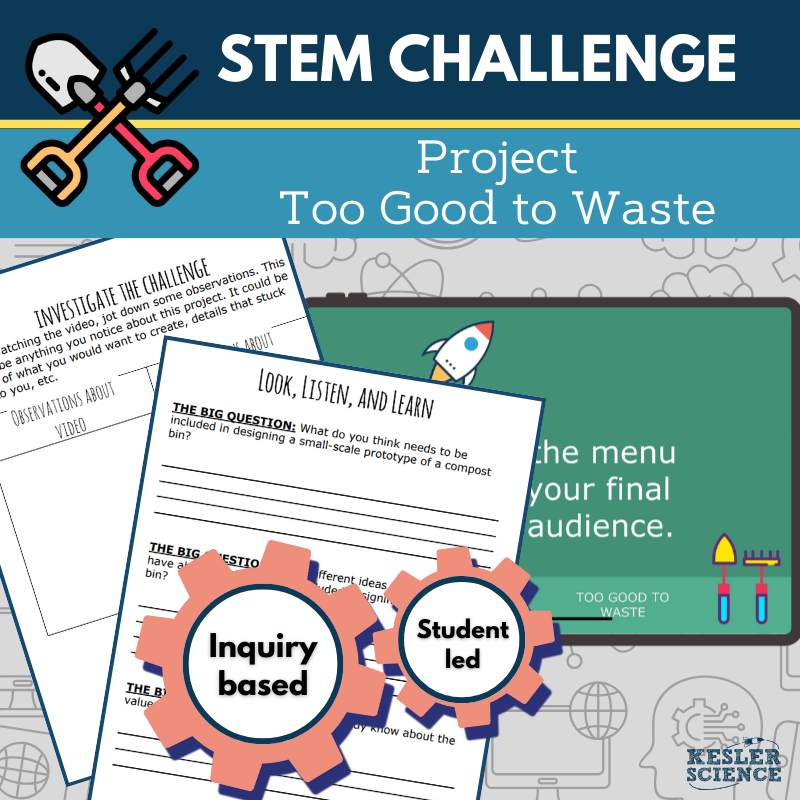 STEM Challenge - Project Too Good to Waste - Create a Prototype Composter