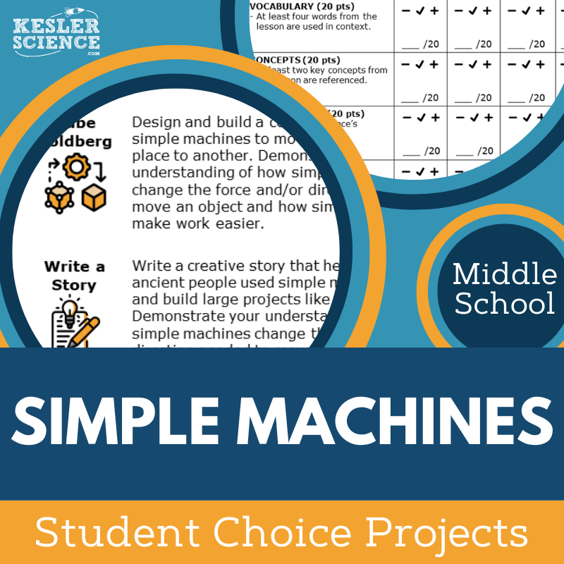 Simple Machines - Student Choice Projects - MS