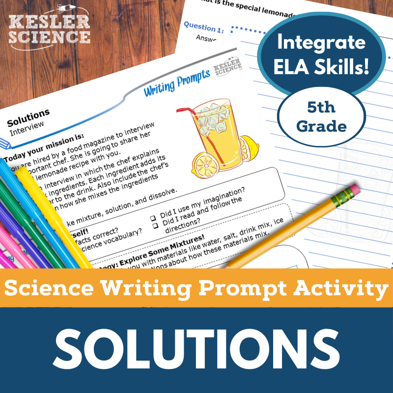 Writing Prompts - Solutions - 5th Gr