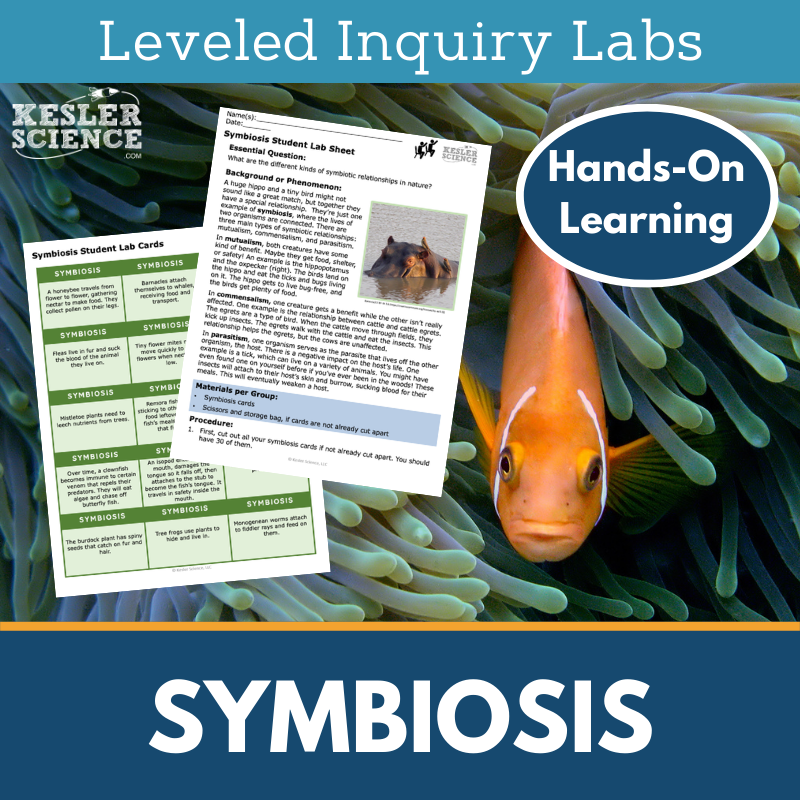 Symbiosis Inquiry Lab - MS 6-8 Science