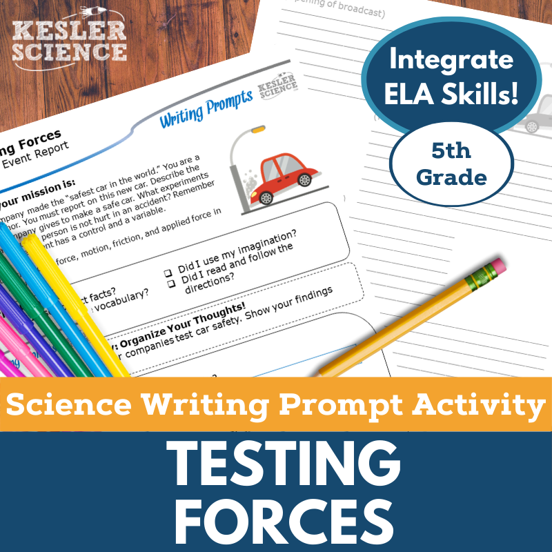 Writing Prompts - Testing Forces - 5th Gr