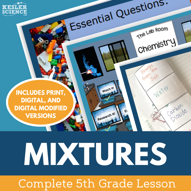 Mixtures - Complete Lesson Plan - 5th Grade