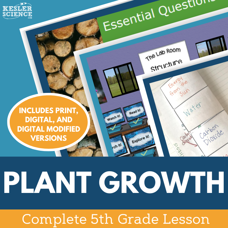 Plant Growth - Complete Lesson Plan - 5th Grade