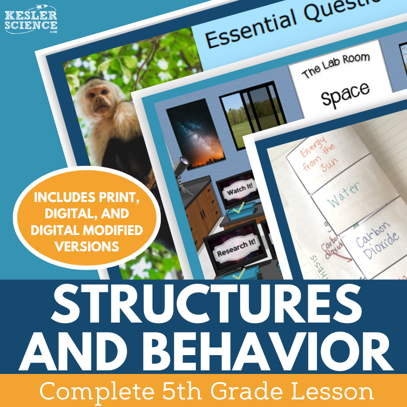 Structures & Behaviors - Complete Lesson Plan - 5th Grade