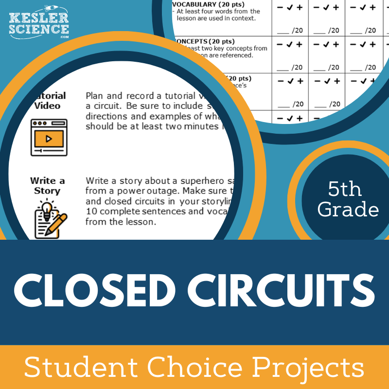 Closed Circuits - Student Choice Projects - 5th Grade