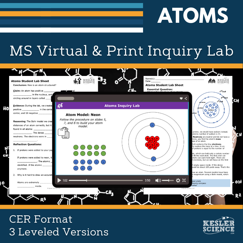Atoms Digital Inquiry Lab - MS 6-8